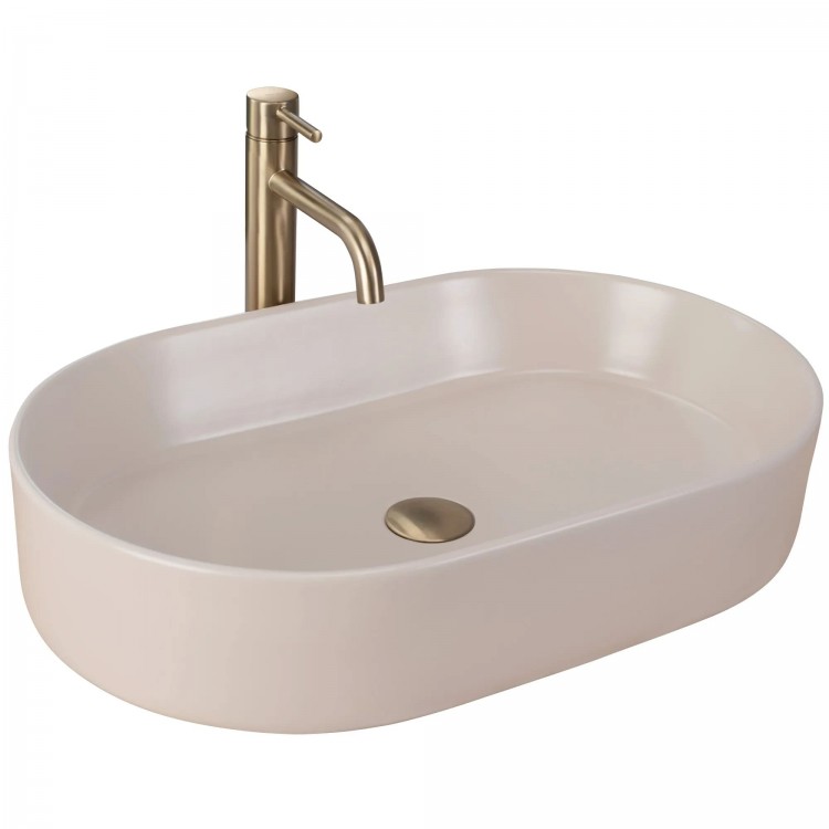 Накладной умывальник Rea Nadia 60 Beige Matt 